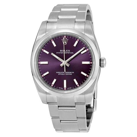 rolex oyster perpetual purple grape|rolex the oyster perpetual.